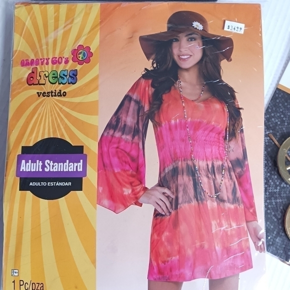Groovy 60's Halloween Costume Set - Picture 2 of 10